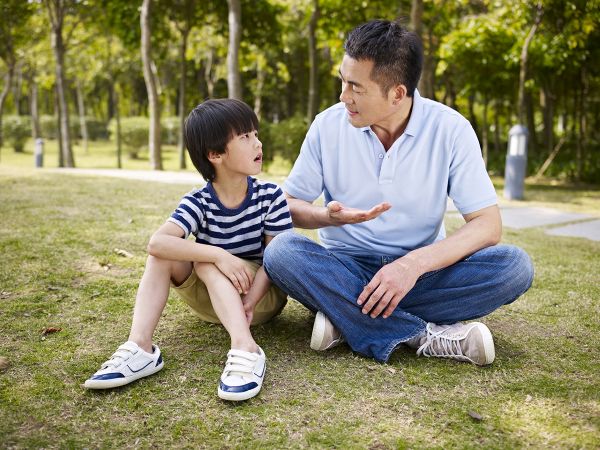 学んだことを聞いてあげて下さい
