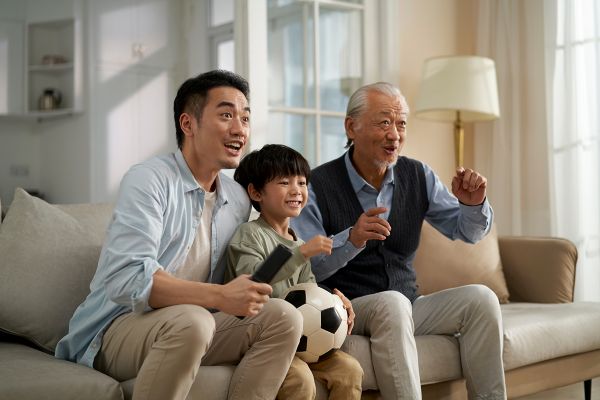 サッカーを見て共感して下さい